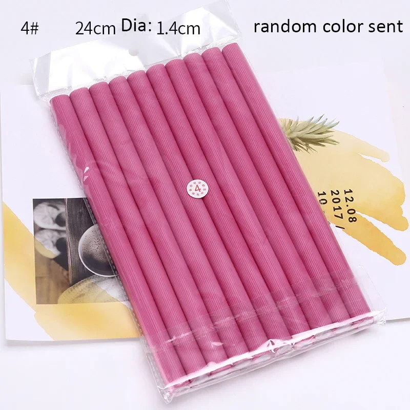 10 Pack Flexible Hair Curling Rods - Image 7