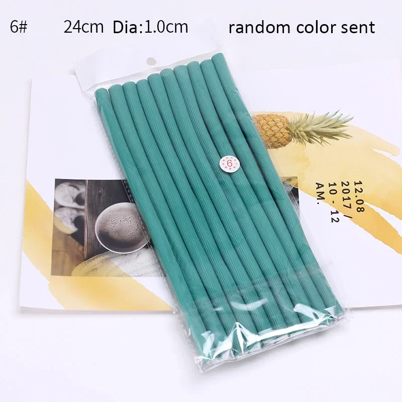 10 Pack Flexible Hair Curling Rods - Image 9