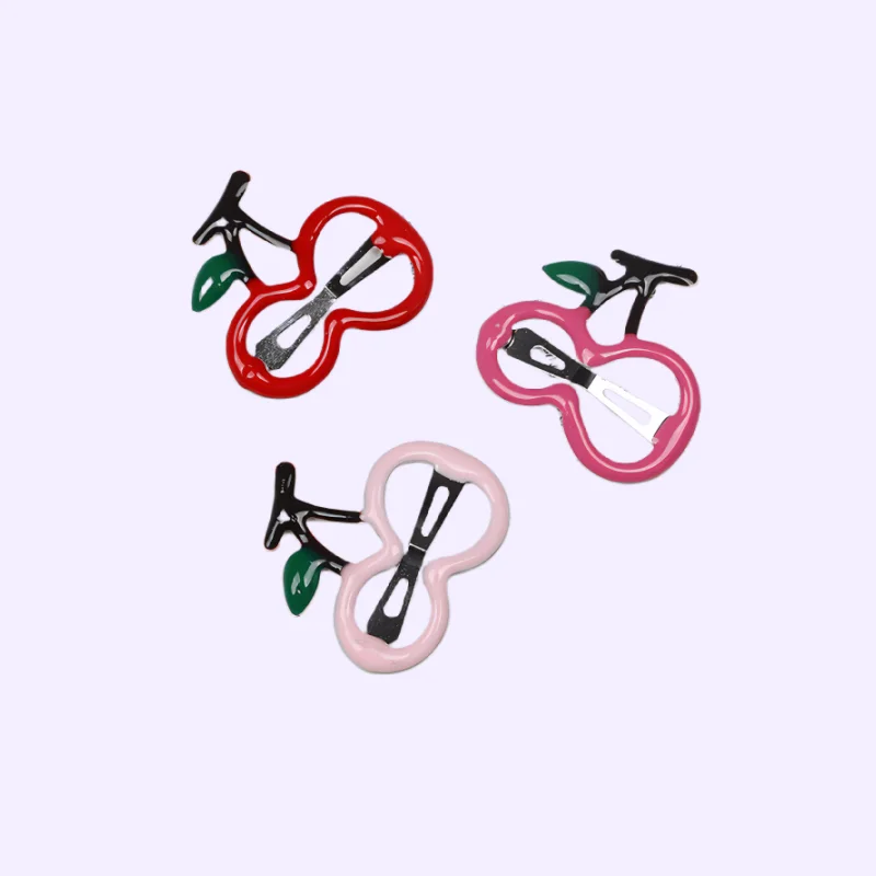 10 Pack Fruit Hair Clips - Image 5