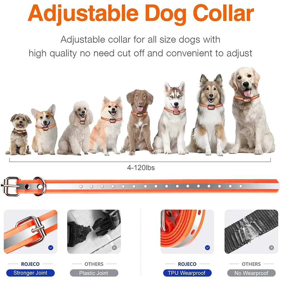 1000m Electric Dog Training Collar & Remote Control for Pet Training  - Image 7