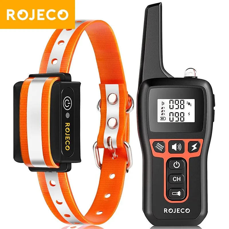 1000m Remote Control Electric Dog Training Collar with Rechargeable Battery  - Image 2