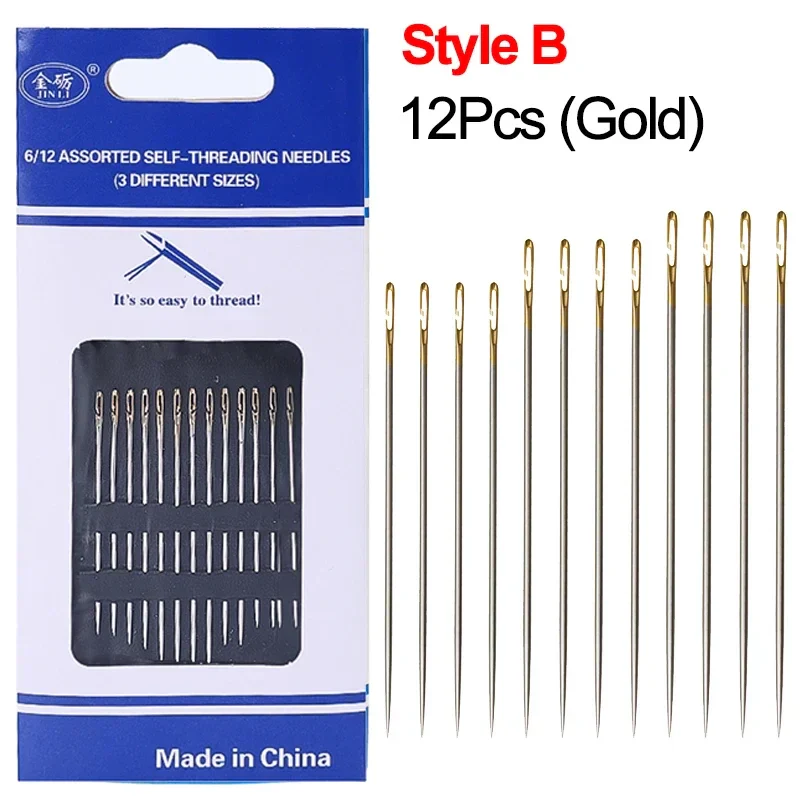 12Pcs Side Hole Blind Sewing Needles - Image 10