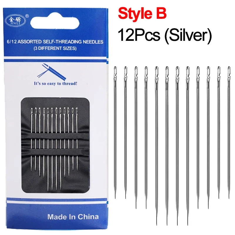 12Pcs Side Hole Blind Sewing Needles - Image 13