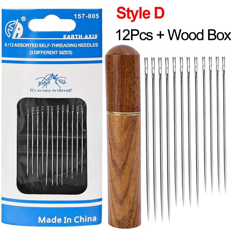 12Pcs Side Hole Blind Sewing Needles - Image 9