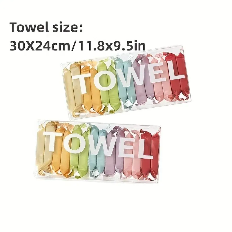 14-Pack Portable Compressed Face Towels - Image 6