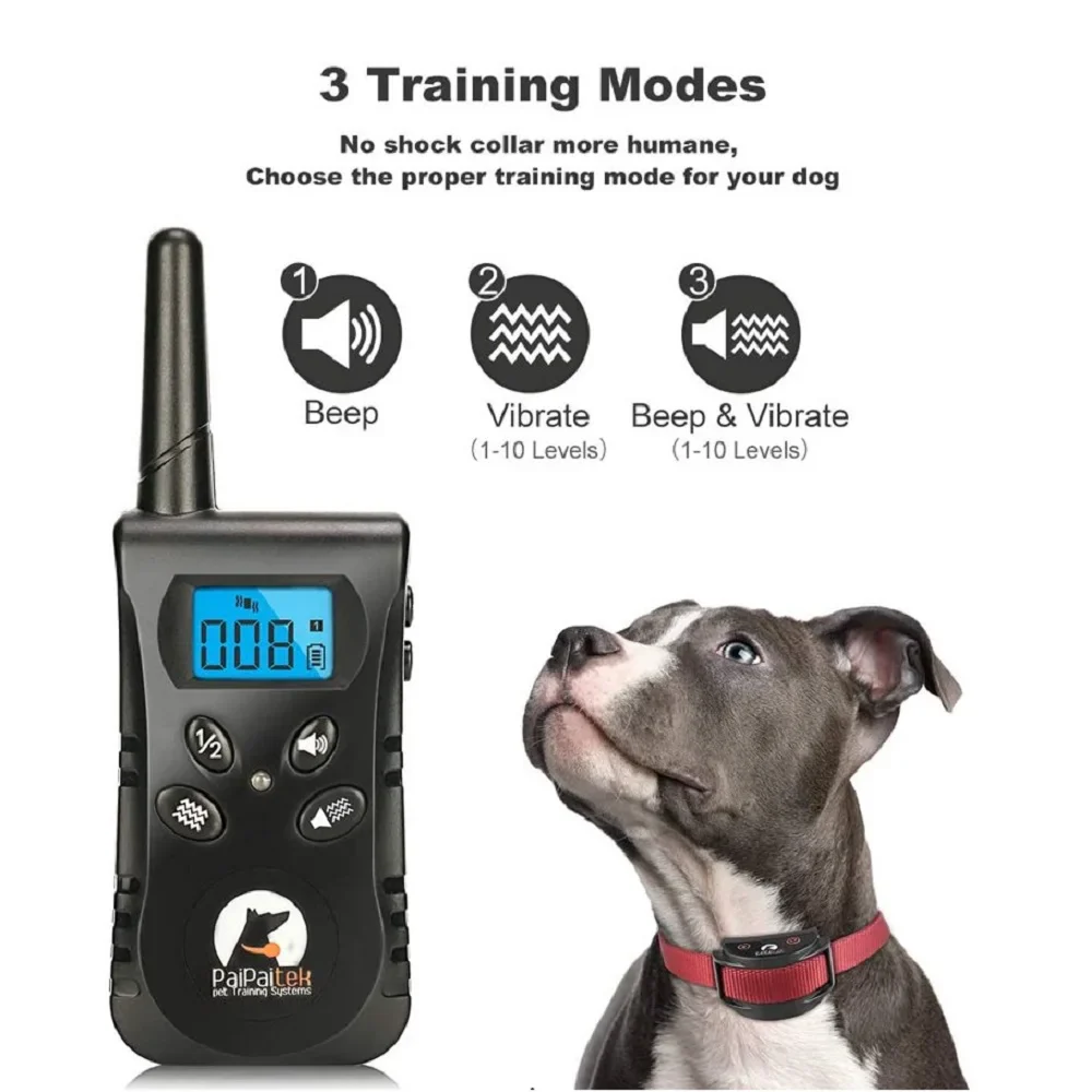 1600Ft Dog Training Collar with Remote - Image 2