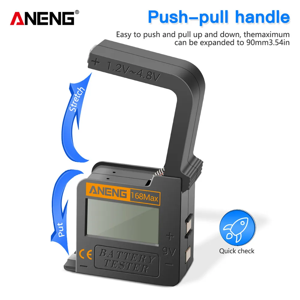 168Max Digital Lithium Battery Tester - Image 5