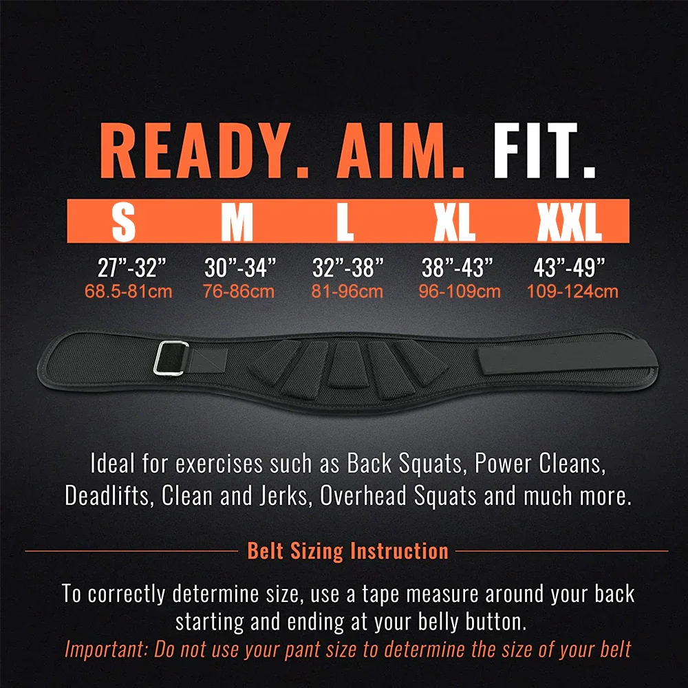 1Pcs Sports Weight Lifting Belts - Image 2