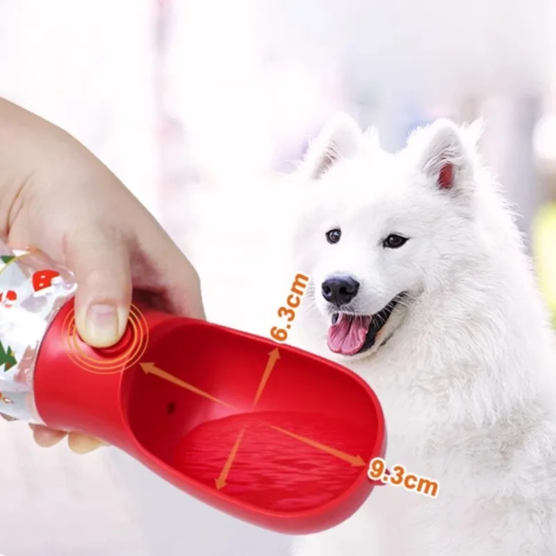 2-in-1 Dog & Cat Water Bottle with Food Container – Portable Leak-Proof Travel Feeder - Image 6