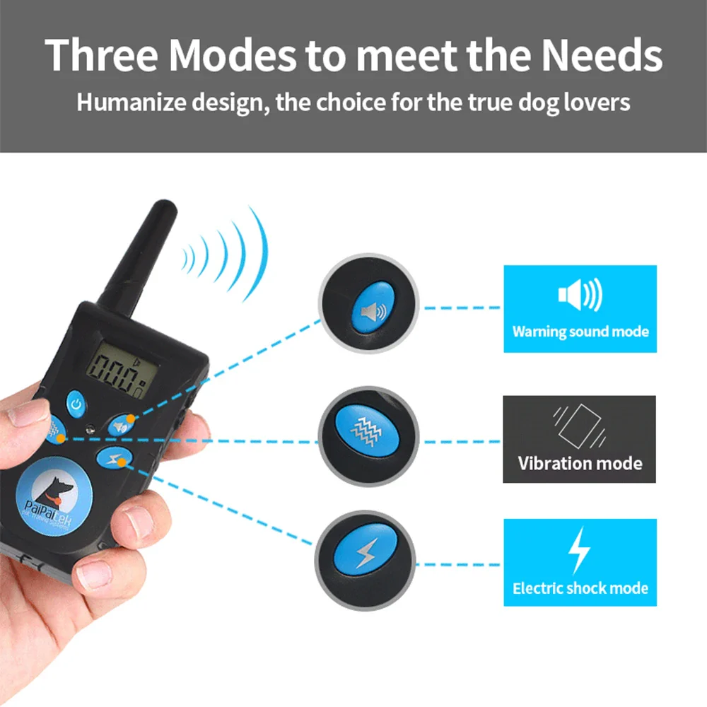 2-IN-1 Dog Training Collar with Remote - Image 2