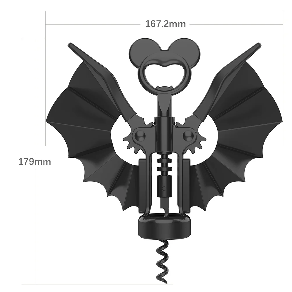 2-in-1 Wine Bottle Opener Bat Bottle Opener Creative Kitchen Gadgets - Image 4