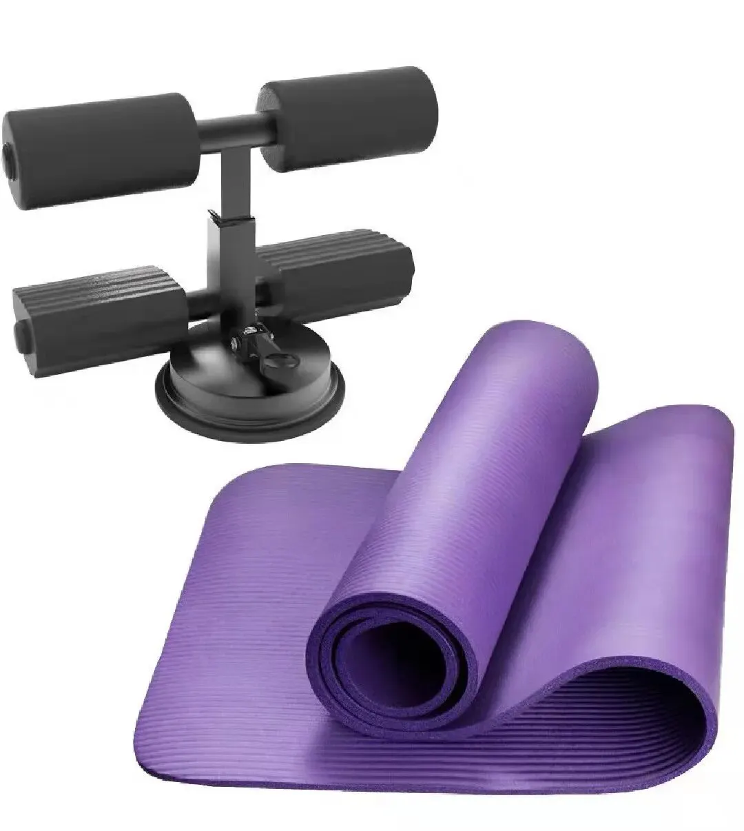 2-Rod Abdominal Fitness Trainer Home Suction Cup - Image 19
