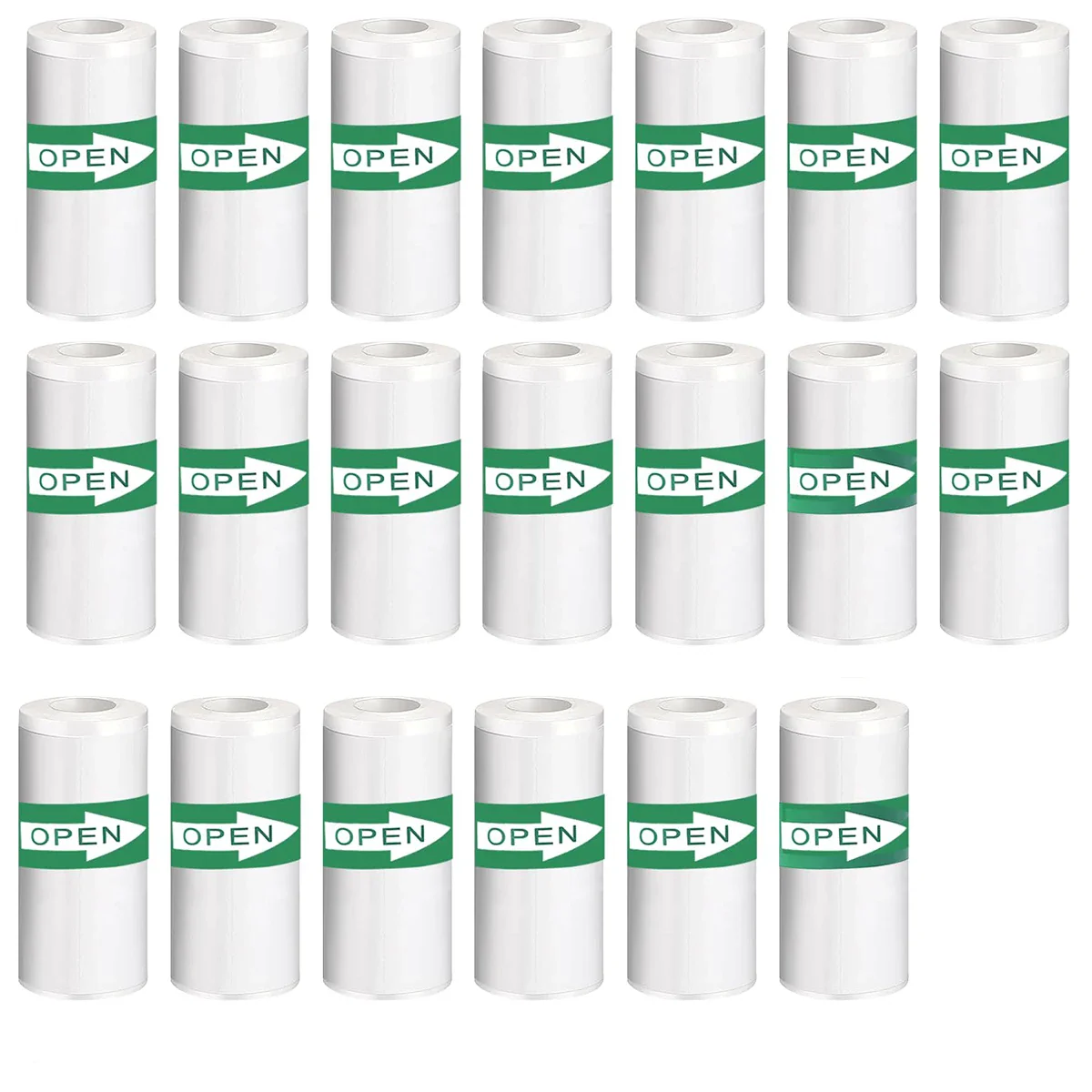 20-Pack Mini Thermal Self-Adhesive Printer Paper Rolls (5.7cm x 2.5cm) - Image 7