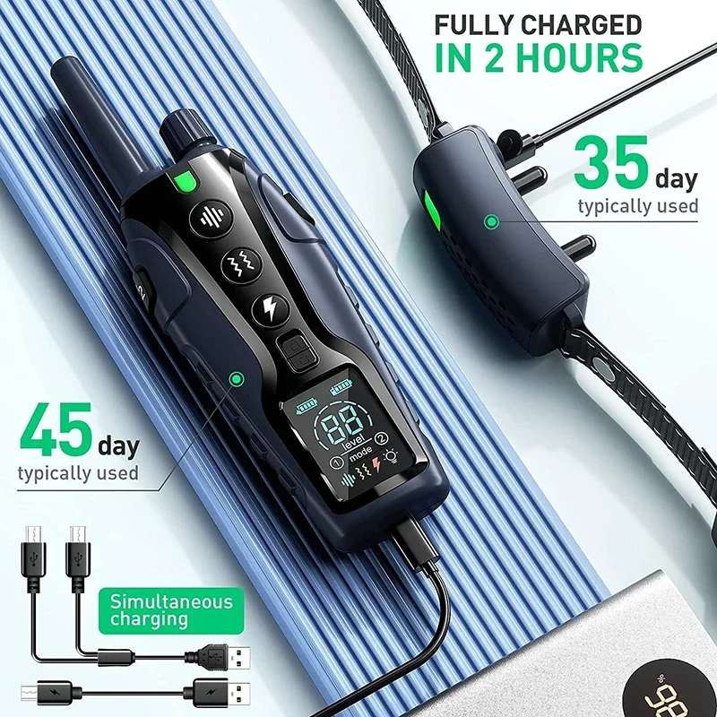 2000m Smart Dog Training Collar with Remote Control - Image 2