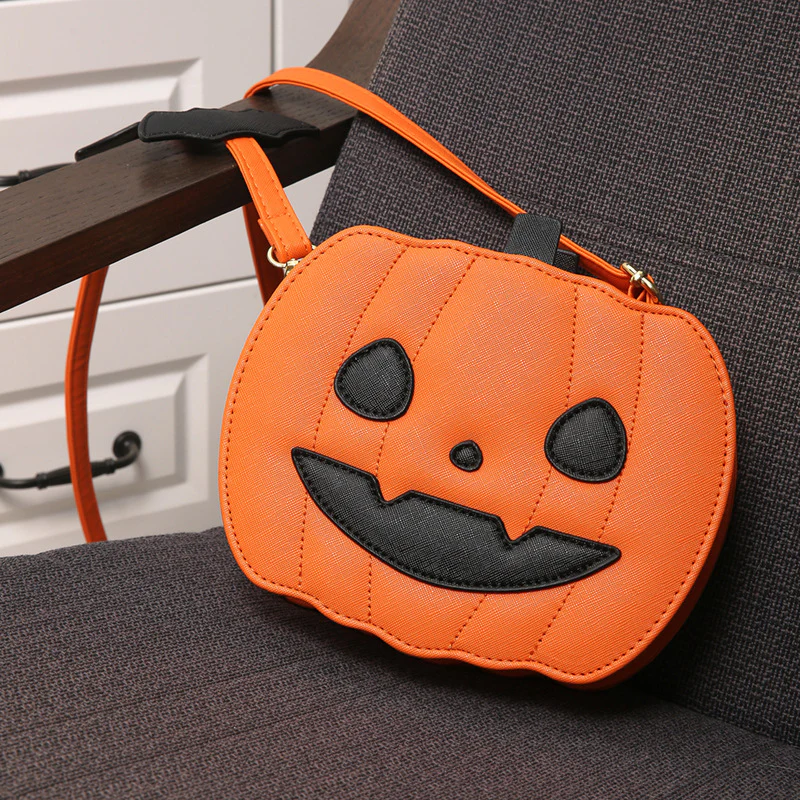 Halloween Pumpkin Shoulder Crossbody Bag - Image 8