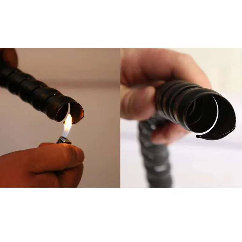 2M Flexible Spiral Cable Organizer Sleeve - Image 3