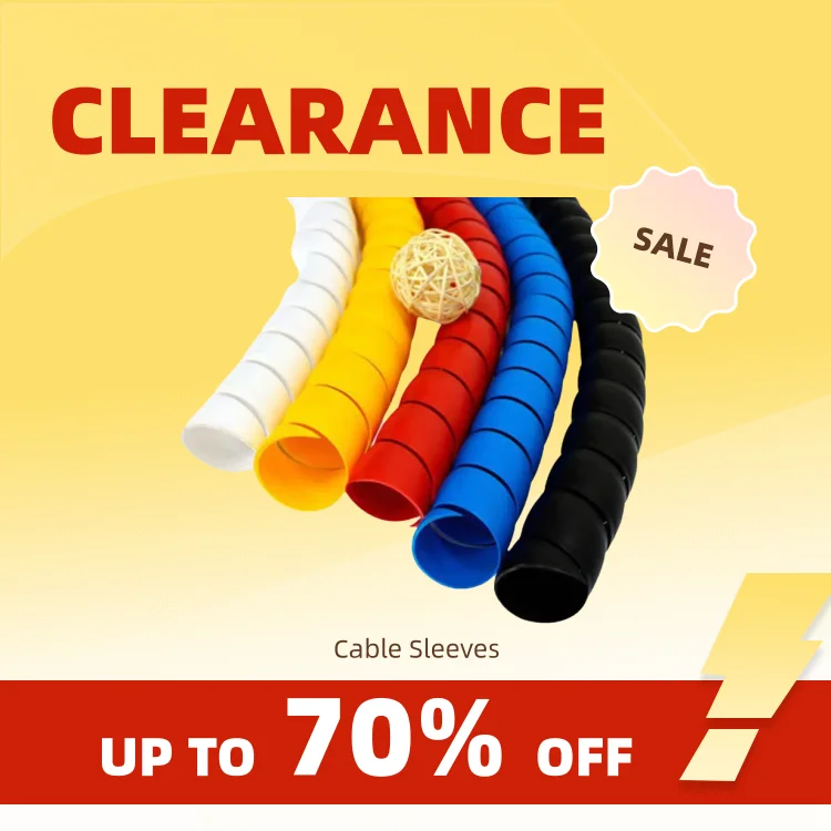 2M Flexible Spiral Cable Organizer Sleeve - Image 6