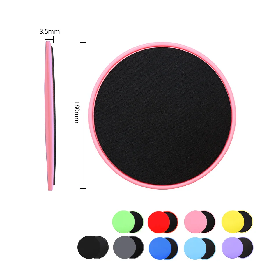 2PCS Fitness Core Sliders Exercise Gliding Discs - Image 2