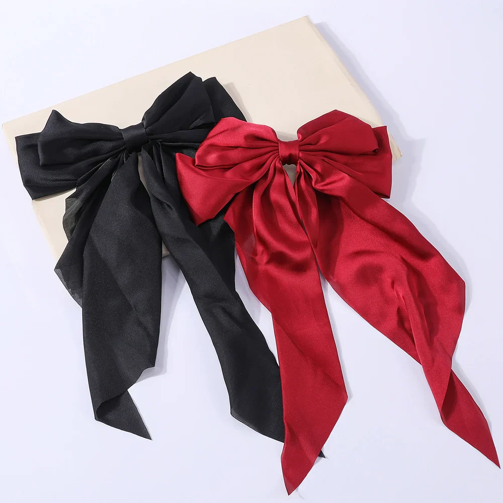 2PCs Set Bow Hair Clips - Image 11