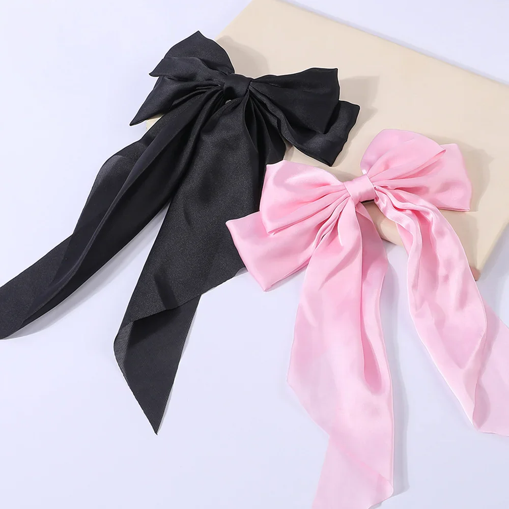 2PCs Set Bow Hair Clips - Image 13