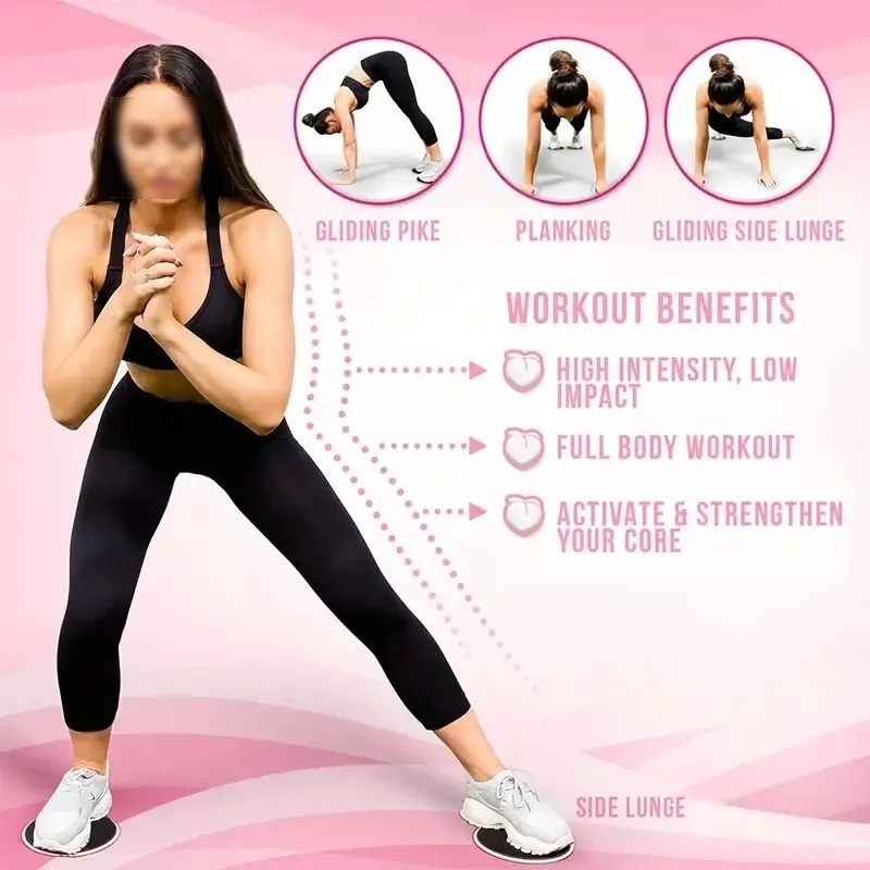 2Pcs Yoga Sliding Discs - Image 3