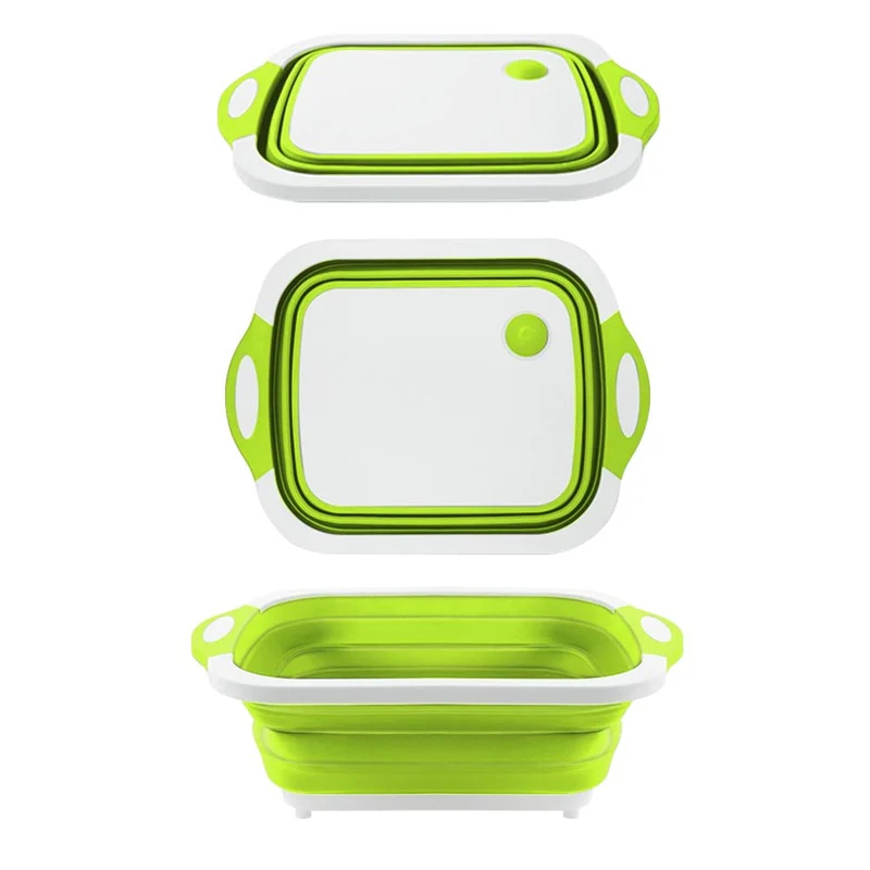 3 in 1 Collapsible Cutting Board/Dish Washing Bowl - Image 7