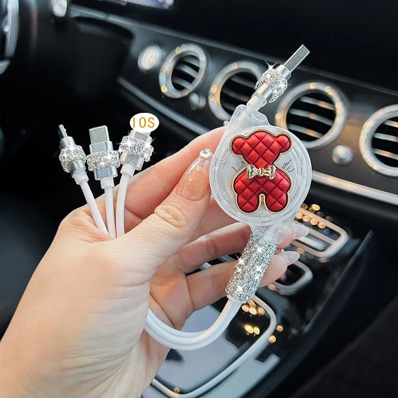 3 in 1 Multi Head Multi-function Car Charger - Image 11