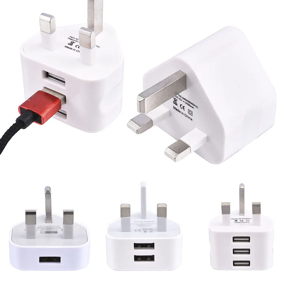 USB Adapter with 3 Pin UK Plug - Image 6