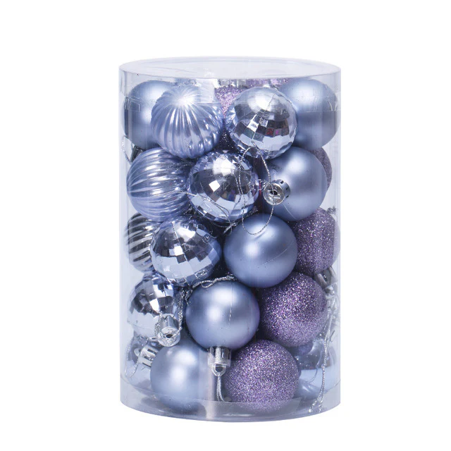 34 Christmas Tree Decoration Ball Set 4cm Ornaments - Image 14