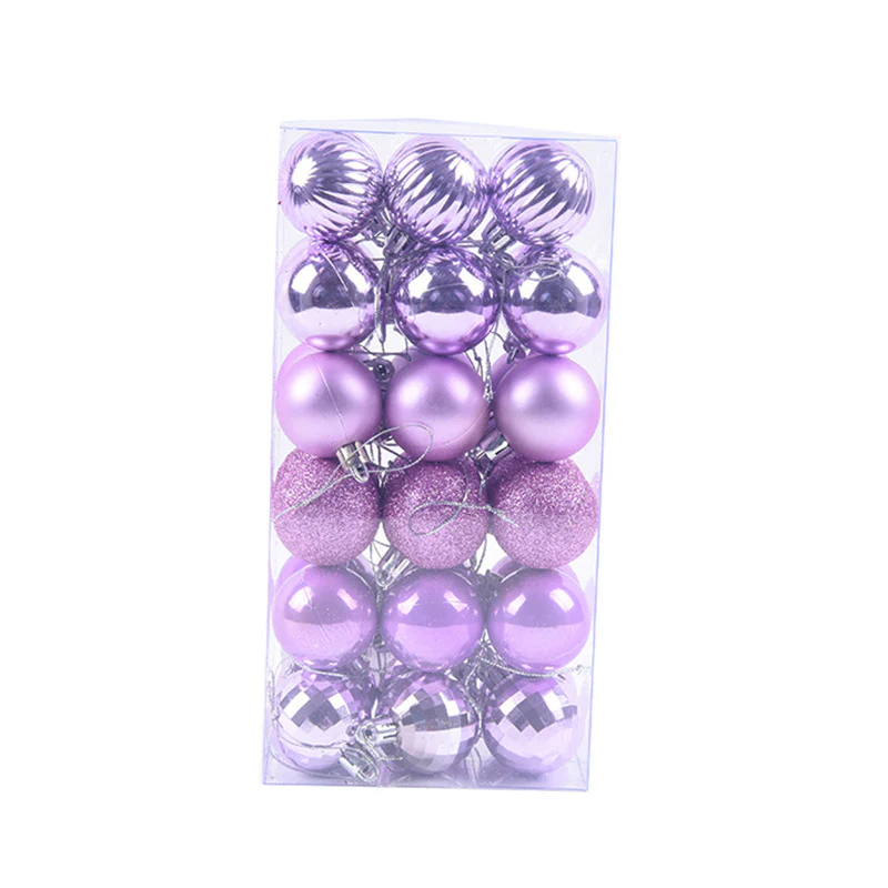 36 PCs Christmas Tree Decoration Colour Ball Set - Image 10