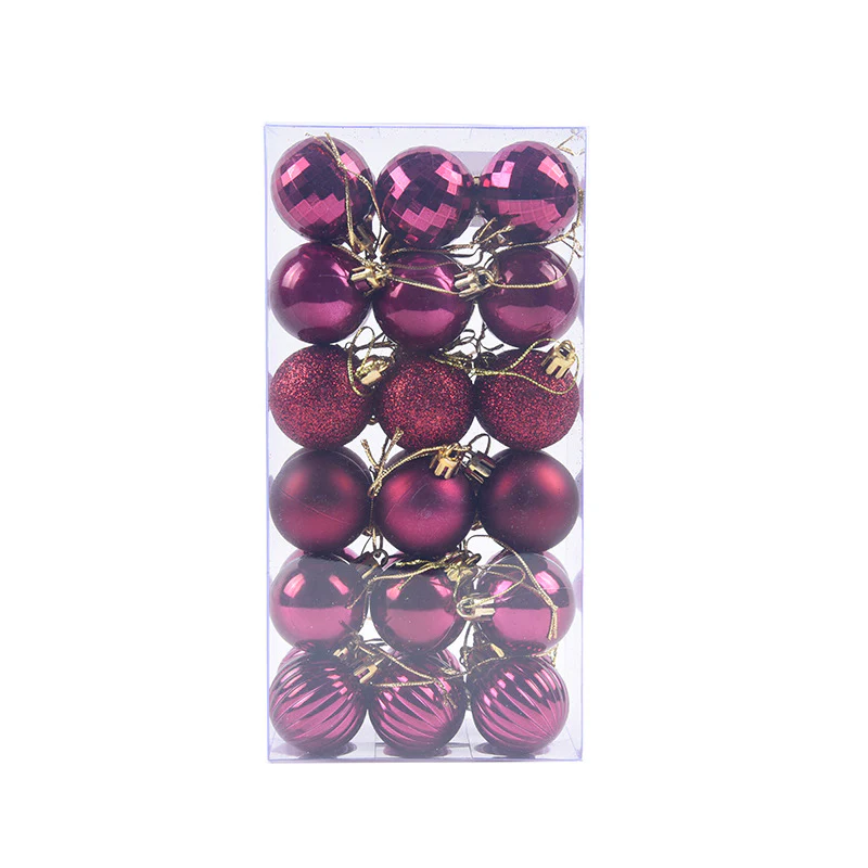 36 PCs Christmas Tree Decoration Colour Ball Set - Image 15