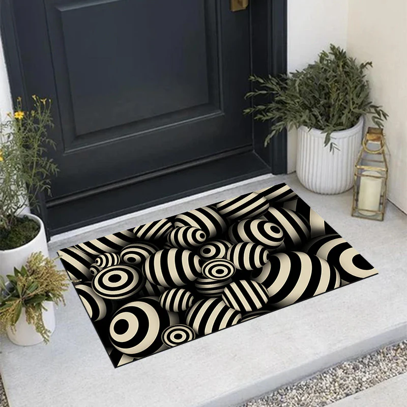 3D Plaid Seasonal Christmas/Halloween Door Mat - Image 10