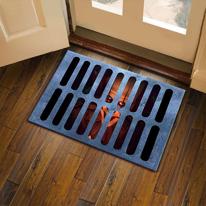 3D Plaid Seasonal Christmas/Halloween Door Mat - Image 11