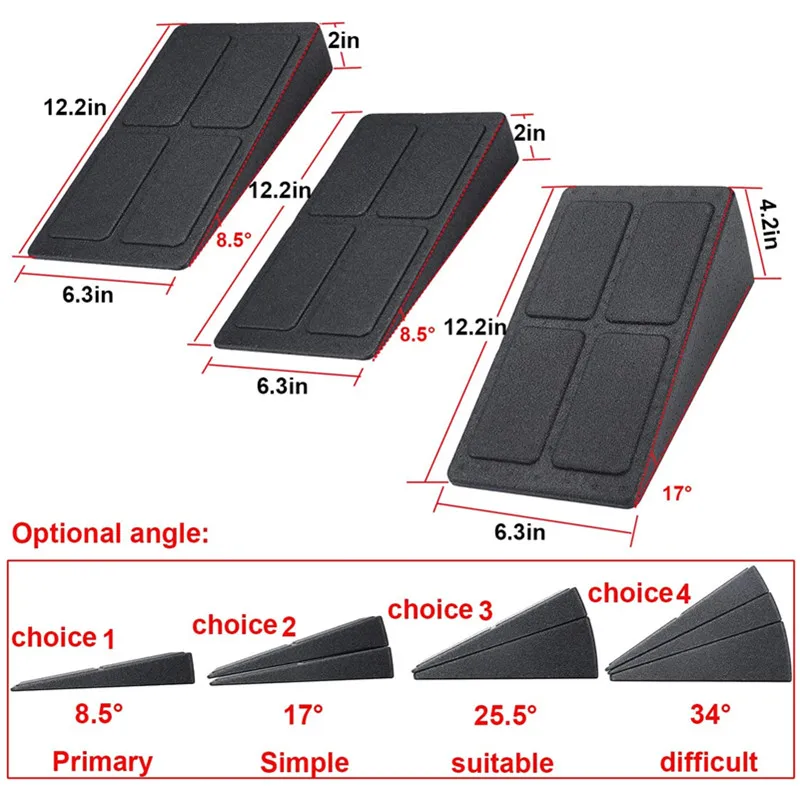 3pcs/Set Yoga Bricks Squat - Image 3