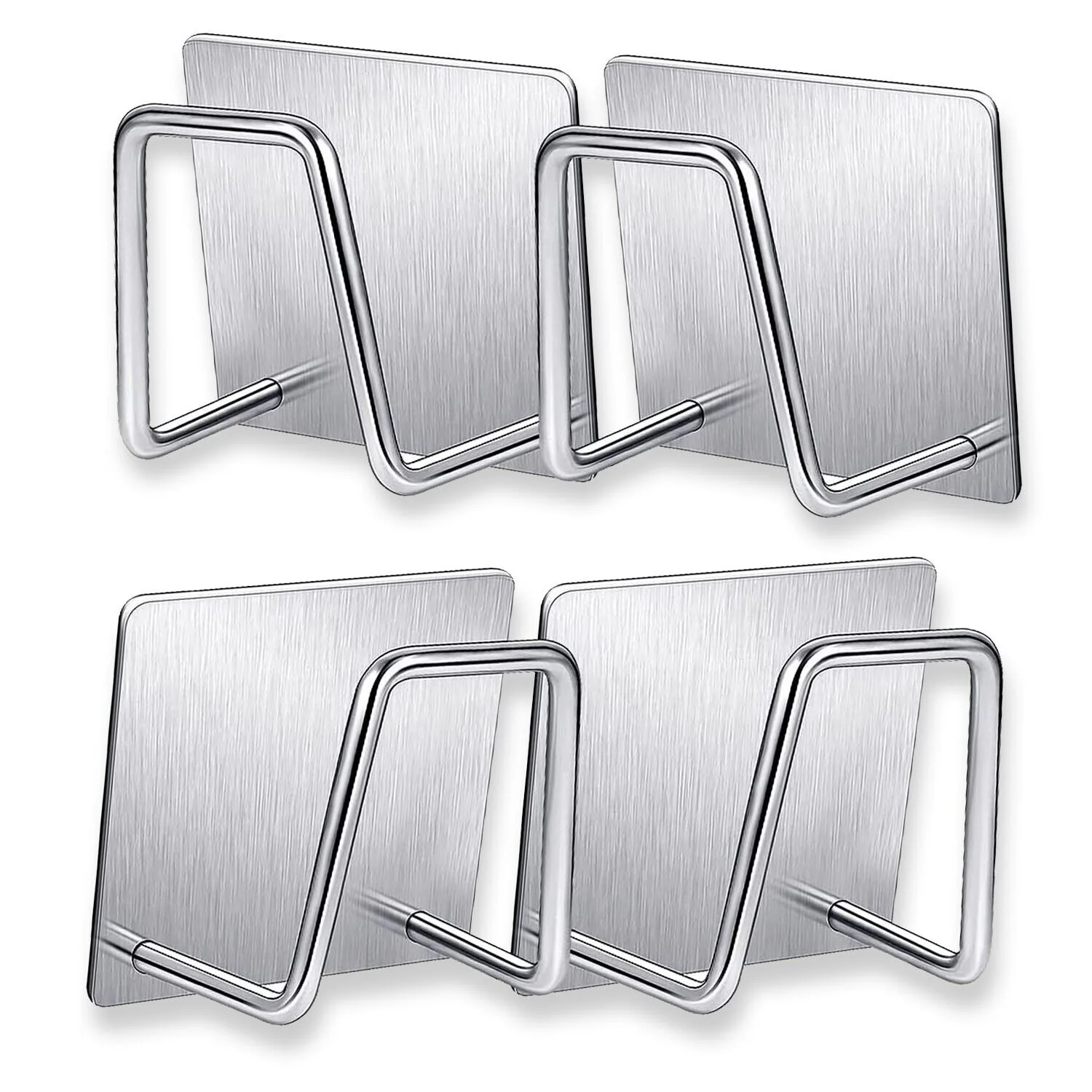 Stainless Steel Adhesive Sponge Holder (4-Pack) - Image 5