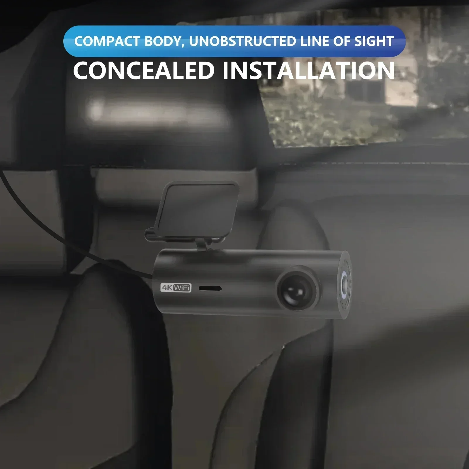 4K Car Dash Cam DVR Recorder with Wi-Fi & APP Control - Image 5