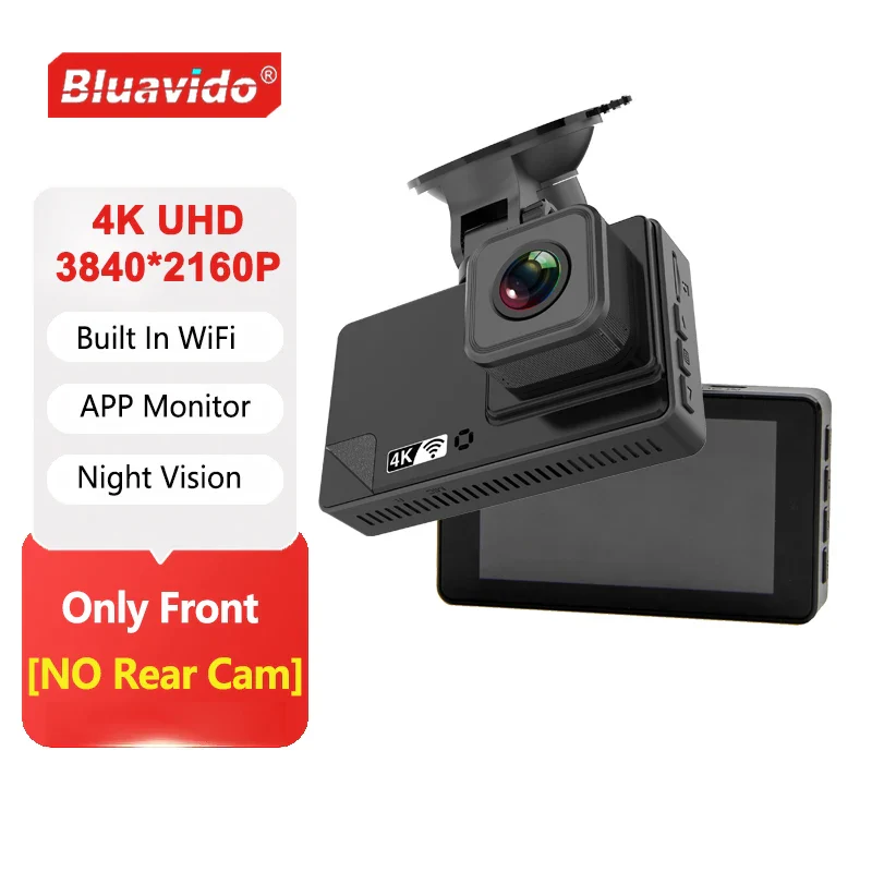 4K Ultra HD Dash Cam Car DVR Dual Camera 4K + 1080P Video Recording - Image 9