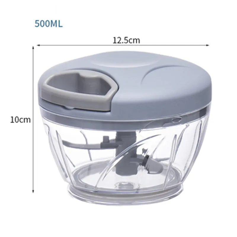 500/900ML Manual Garlic / Vegetable Chopper - Image 7