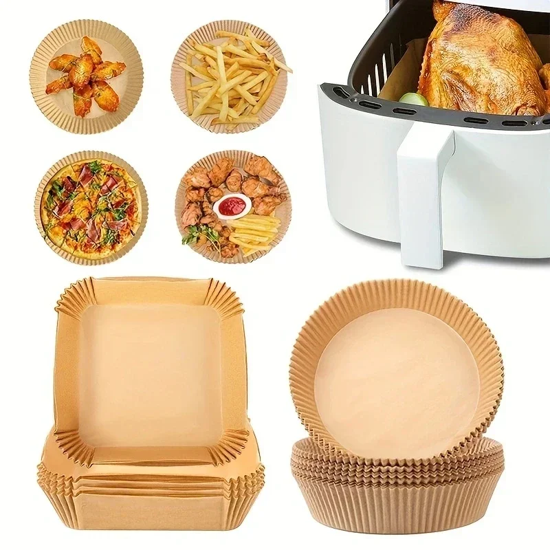 Air Fryer Disposable Parchment Paper (Pack of 50)