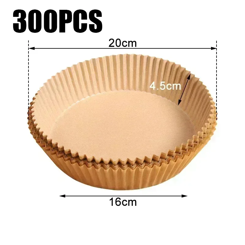 50pcs Air Fryer Grease Absorbent Silicone Paper Pads - Image 14