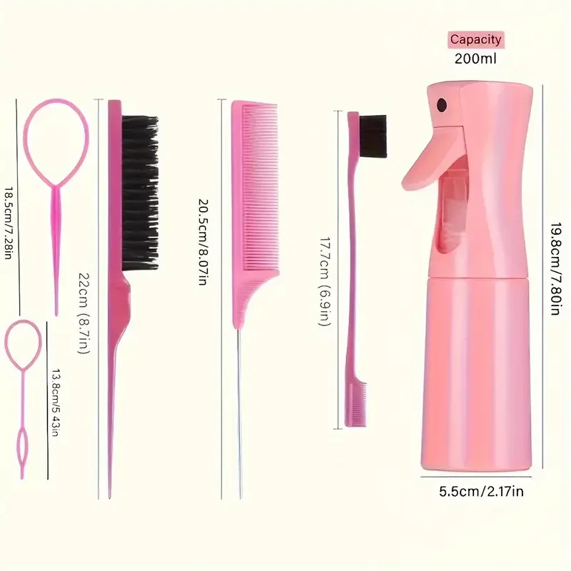 6 Pack Hair Styling Set - Image 3
