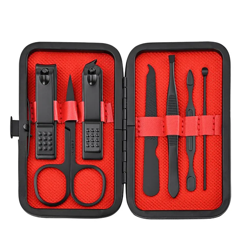 7-Piece Home Nail Clipper Set for Manicure and Grooming - Image 5