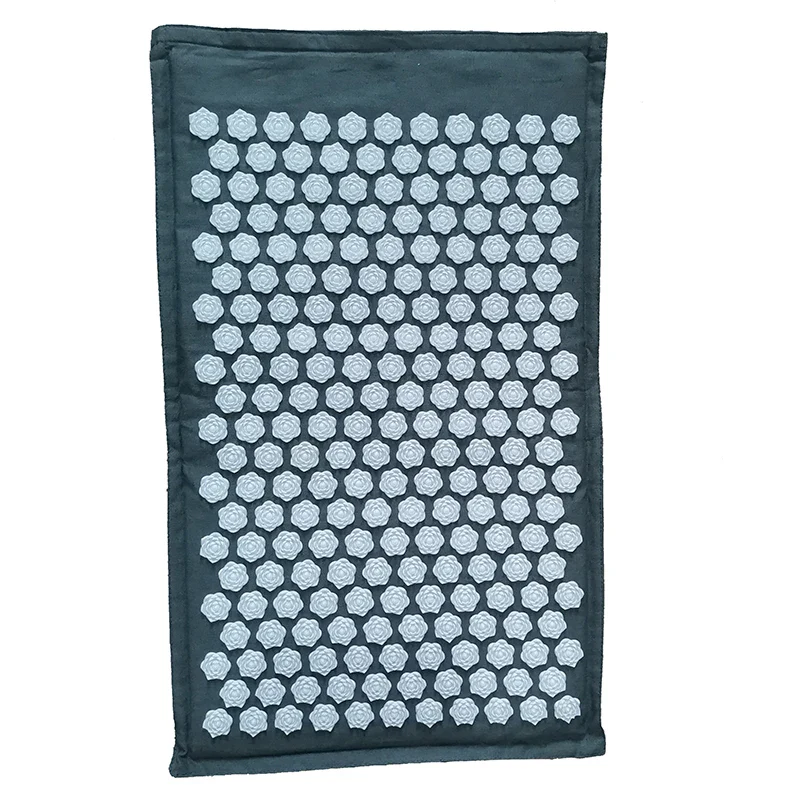 74x44cm Nature Linen Massage Yoga Mat - Image 16