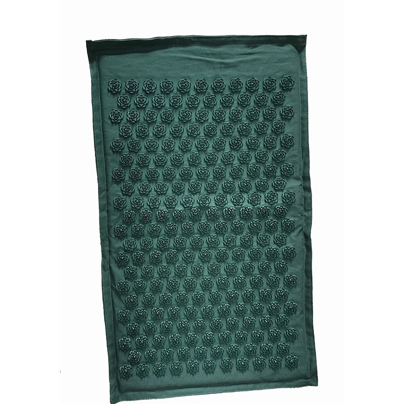 74x44cm Nature Linen Massage Yoga Mat - Image 22