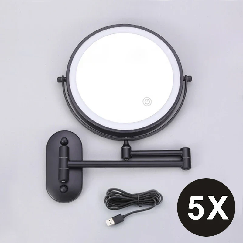 8 Inch Double-Sided LED Makeup Mirror - Image 10
