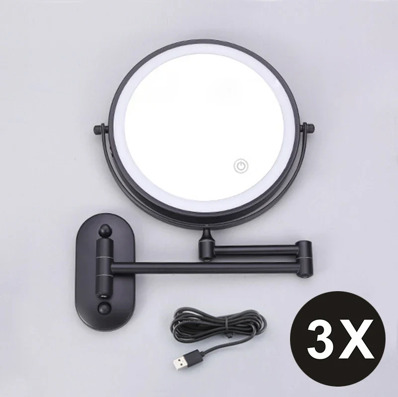 8 Inch Double-Sided LED Makeup Mirror - Image 15