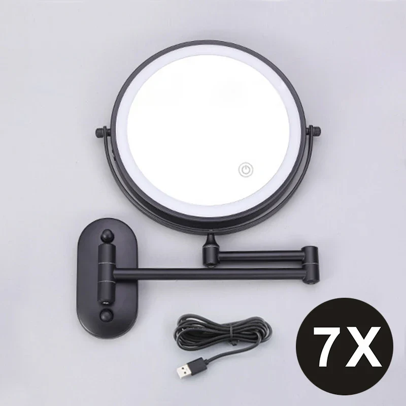 8 Inch Double-Sided LED Makeup Mirror - Image 8