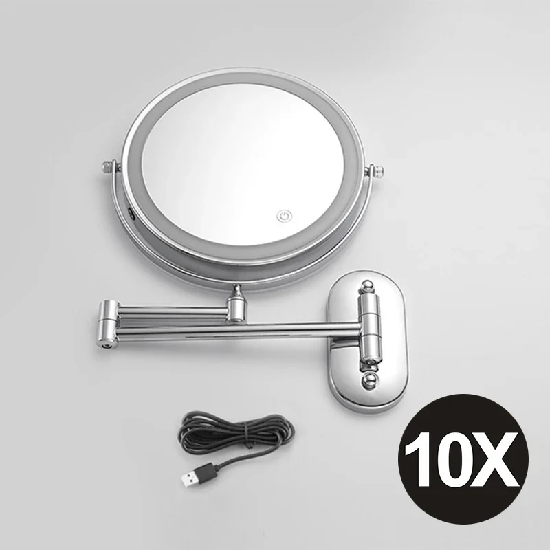 8 Inch Double-Sided LED Makeup Mirror - Image 9