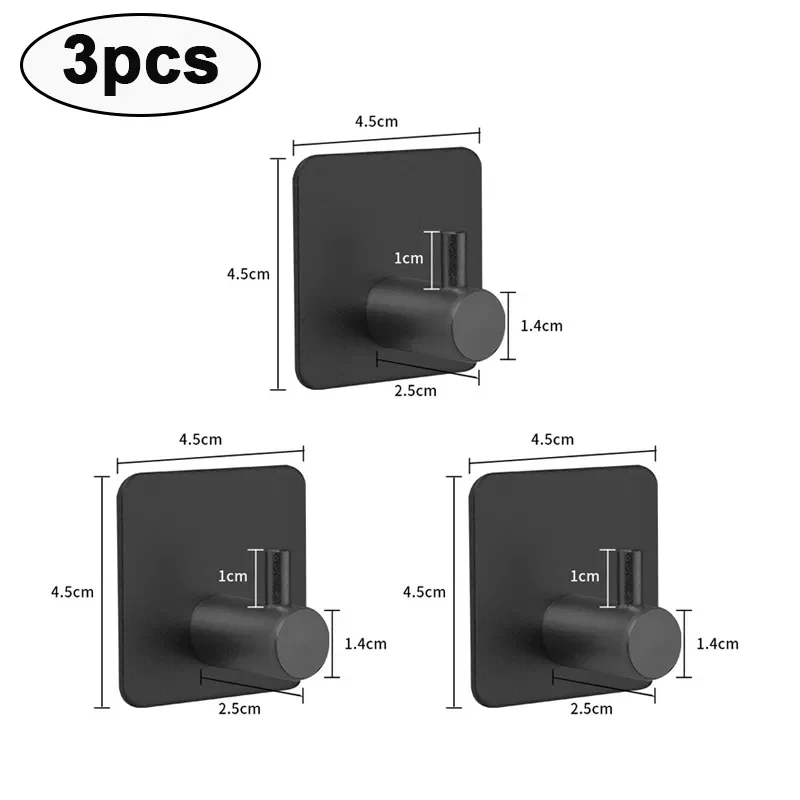 Adhesive Wall/Door Door hooks for Keys, clothes, Coats, etc - Image 13
