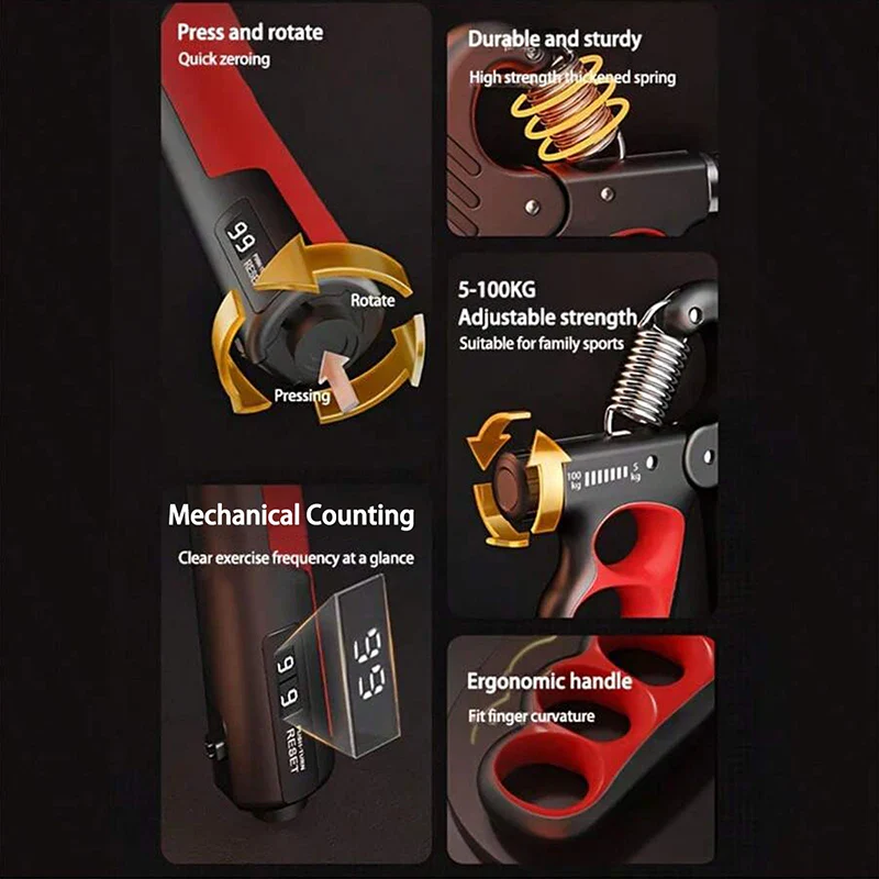 Adjustable Hand Grip Strengthener - Image 4